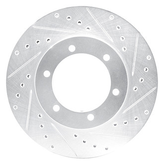 DFC® - Premium Drilled and Slotted Front Passenger Side Brake Rotor