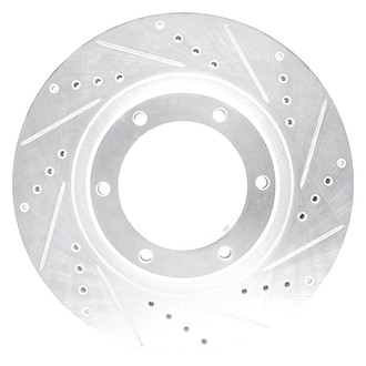 DFC® - Premium Drilled and Slotted Front Passenger Side Brake Rotor