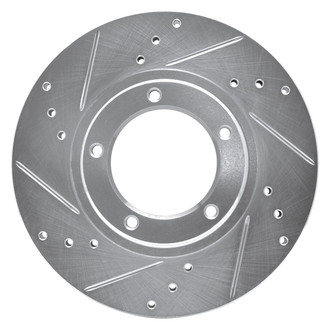 DFC® - Premium Drilled and Slotted Front Driver Side Brake Rotor