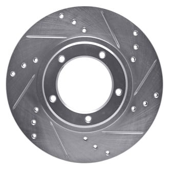 DFC® - Premium Drilled and Slotted Front Passenger Side Brake Rotor
