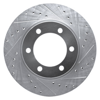 DFC® - Premium Drilled and Slotted Front Passenger Side Brake Rotor