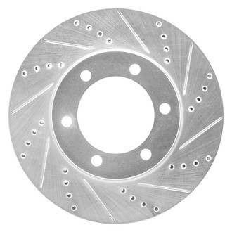 DFC® - Premium Drilled and Slotted Front Passenger Side Brake Rotor