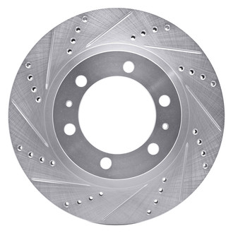 DFC® - Premium Drilled and Slotted Front Driver Side Brake Rotor