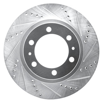 DFC® - Premium Drilled and Slotted Front Passenger Side Brake Rotor