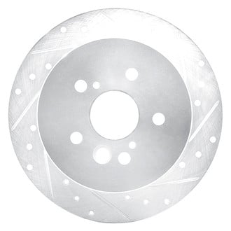 DFC® - Premium Drilled and Slotted Rear Passenger Side Brake Rotor