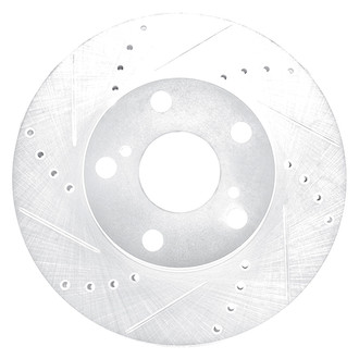 DFC® - Premium Drilled and Slotted Front Driver Side Brake Rotor