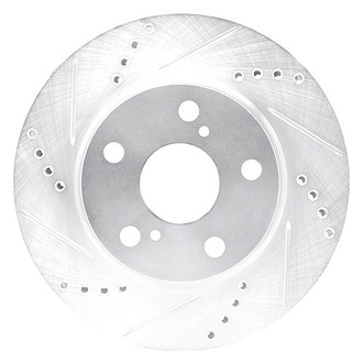 DFC® - Premium Drilled and Slotted Front Driver Side Brake Rotor