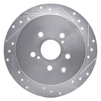 DFC® - Premium Drilled and Slotted Rear Passenger Side Brake Rotor