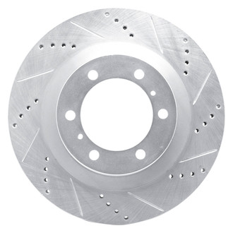 DFC® - Premium Drilled and Slotted Front Passenger Side Brake Rotor