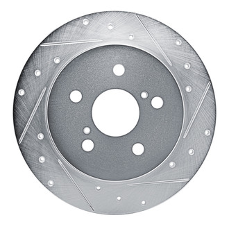 DFC® - Premium Drilled and Slotted Rear Passenger Side Brake Rotor