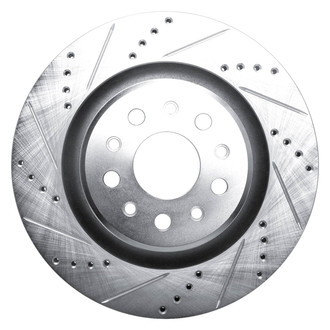 DFC® - Premium Drilled and Slotted Rear Driver Side Brake Rotor
