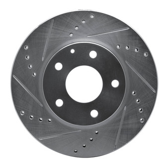 DFC® - Premium Drilled and Slotted Front Driver Side Brake Rotor