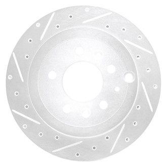 DFC® - Premium Drilled and Slotted Rear Driver Side Brake Rotor