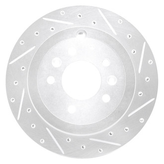 DFC® - Premium Drilled and Slotted Rear Passenger Side Brake Rotor
