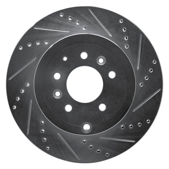 DFC® - Premium Drilled and Slotted Rear Passenger Side Brake Rotor