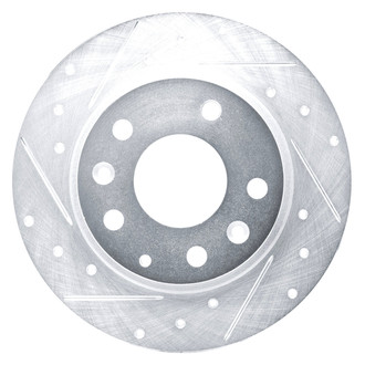 DFC® - Premium Drilled and Slotted Rear Driver Side Brake Rotor