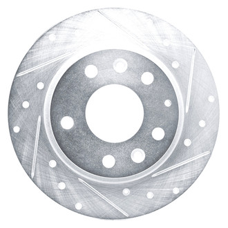 DFC® - Premium Drilled and Slotted Rear Passenger Side Brake Rotor