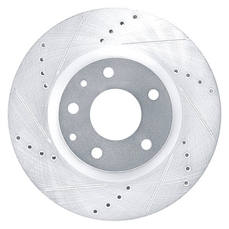 DFC® - Premium Drilled and Slotted Front Driver Side Brake Rotor