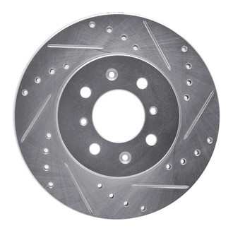 DFC® - Premium Drilled and Slotted Front Passenger Side Brake Rotor