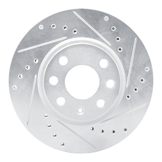 DFC® - Premium Drilled and Slotted Front Passenger Side Brake Rotor