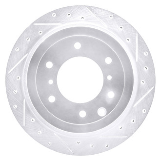 DFC® - Premium Drilled and Slotted Rear Passenger Side Brake Rotor