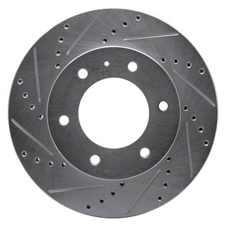 DFC® - Premium Drilled and Slotted Front Brake Rotor