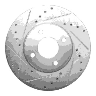 DFC® - Premium Drilled and Slotted Front Driver Side Brake Rotor