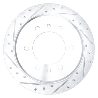 DFC® - Premium Drilled and Slotted Rear Driver Side Brake Rotor