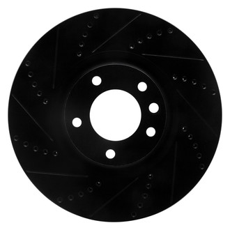 DFC® - Premium Drilled and Slotted Front Driver Side Brake Rotor