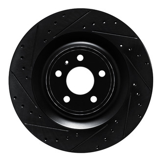 DFC® - Premium Drilled and Slotted Rear Driver Side Brake Rotor