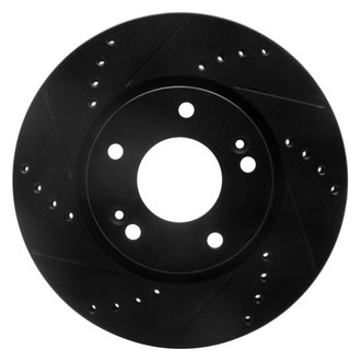 DFC® - Premium Drilled and Slotted Front Driver Side Brake Rotor