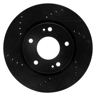 DFC® - Premium Drilled and Slotted Front Driver Side Brake Rotor