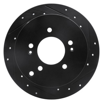 DFC® - Premium Drilled and Slotted Rear Passenger Side Brake Rotor