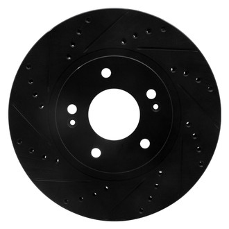 DFC® - Premium Drilled and Slotted Front Driver Side Brake Rotor