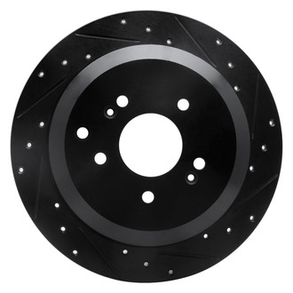 DFC® - Premium Drilled and Slotted Rear Passenger Side Brake Rotor