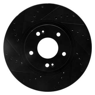 DFC® - Premium Drilled and Slotted Front Driver Side Brake Rotor