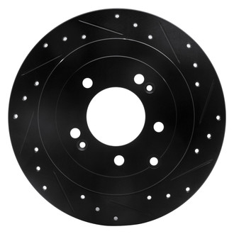 DFC® - Premium Drilled and Slotted Rear Passenger Side Brake Rotor