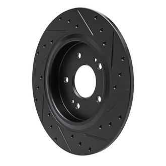 DFC® - Premium Drilled and Slotted Rear Driver Side Brake Rotor