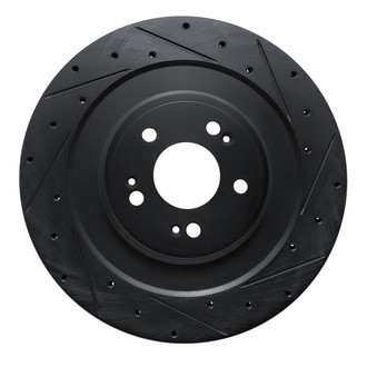 DFC® - Premium Drilled and Slotted Rear Passenger Side Brake Rotor