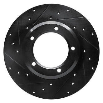 DFC® - Premium Drilled and Slotted Front Driver Side Brake Rotor