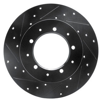 DFC® - Premium Drilled and Slotted Rear Driver Side Brake Rotor