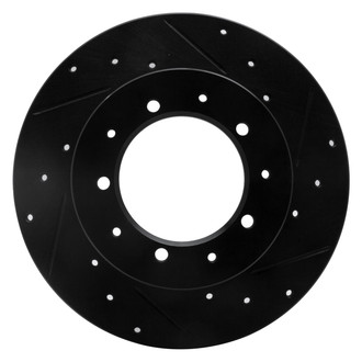 DFC® - Premium Drilled and Slotted Rear Passenger Side Brake Rotor