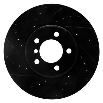 DFC® - Premium Drilled and Slotted Front Driver Side Brake Rotor