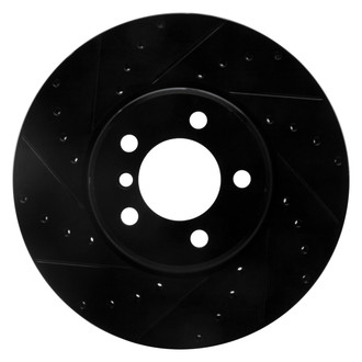 DFC® - Premium Drilled and Slotted Front Driver Side Brake Rotor