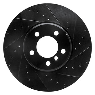 DFC® - Premium Drilled and Slotted Front Passenger Side Brake Rotor
