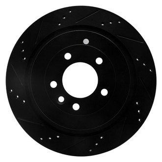 DFC® - Premium Drilled and Slotted Rear Driver Side Brake Rotor
