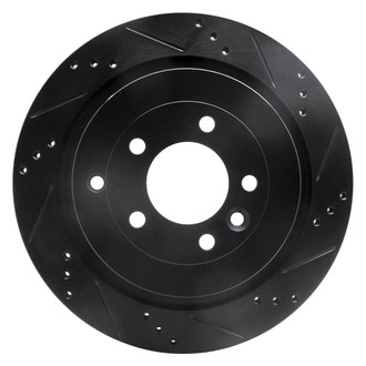 DFC® - Premium Drilled and Slotted Rear Passenger Side Brake Rotor