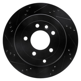 DFC® - Premium Drilled and Slotted Rear Driver Side Brake Rotor