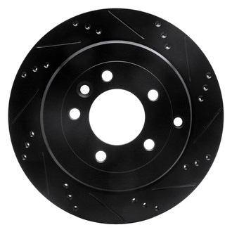 DFC® - Premium Drilled and Slotted Rear Passenger Side Brake Rotor