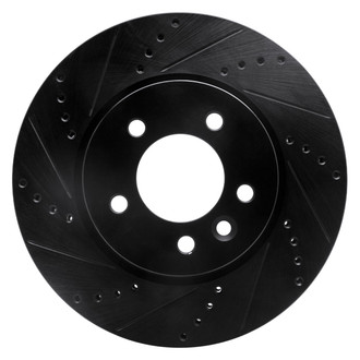 DFC® - Premium Drilled and Slotted Front Driver Side Brake Rotor